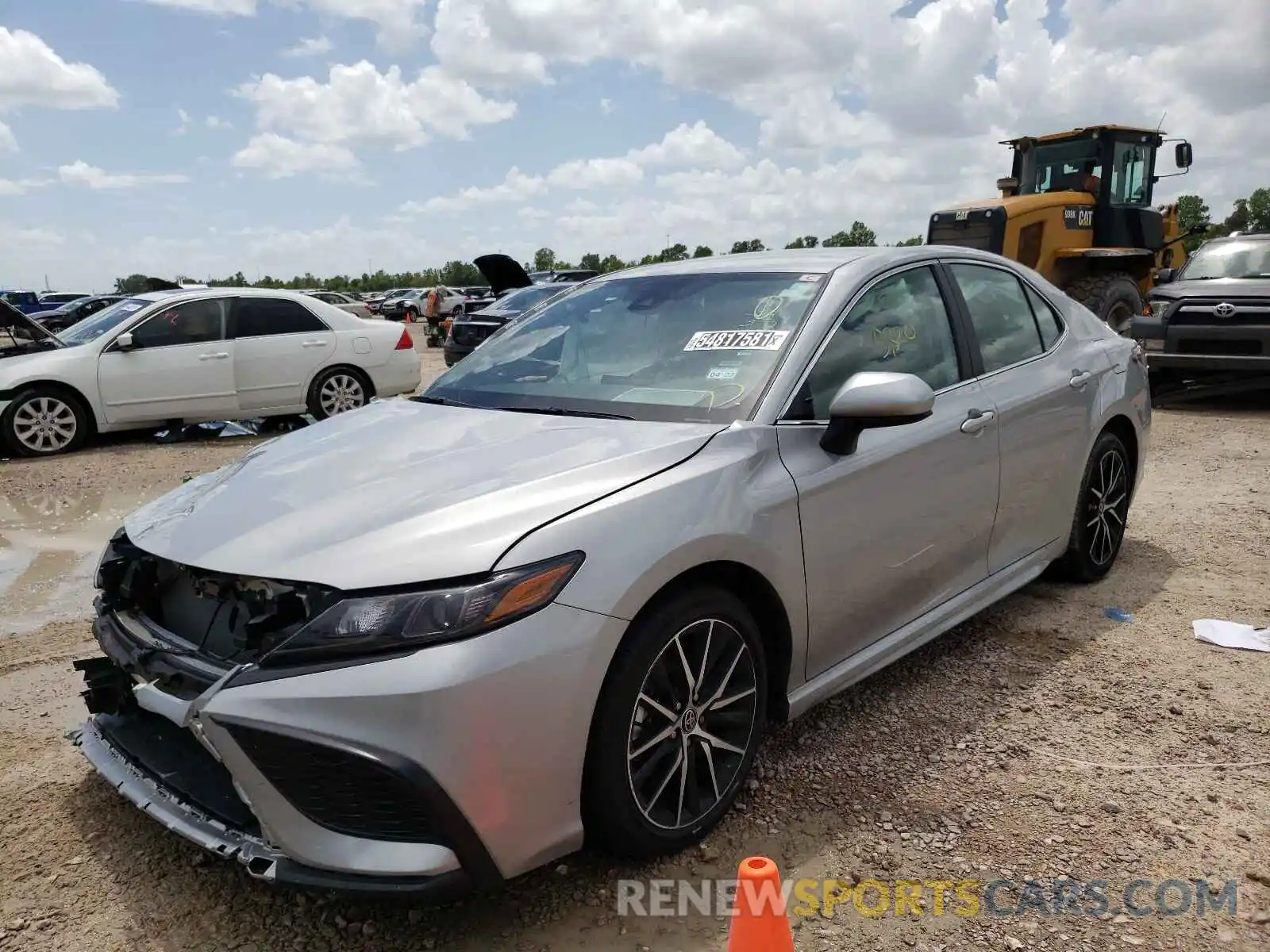 2 Photograph of a damaged car 4T1G11AK0MU457242 TOYOTA CAMRY 2021