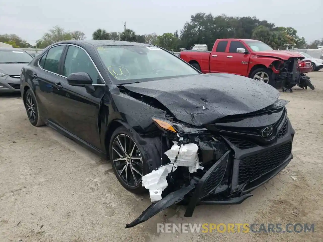 1 Photograph of a damaged car 4T1G11AK0MU459699 TOYOTA CAMRY 2021