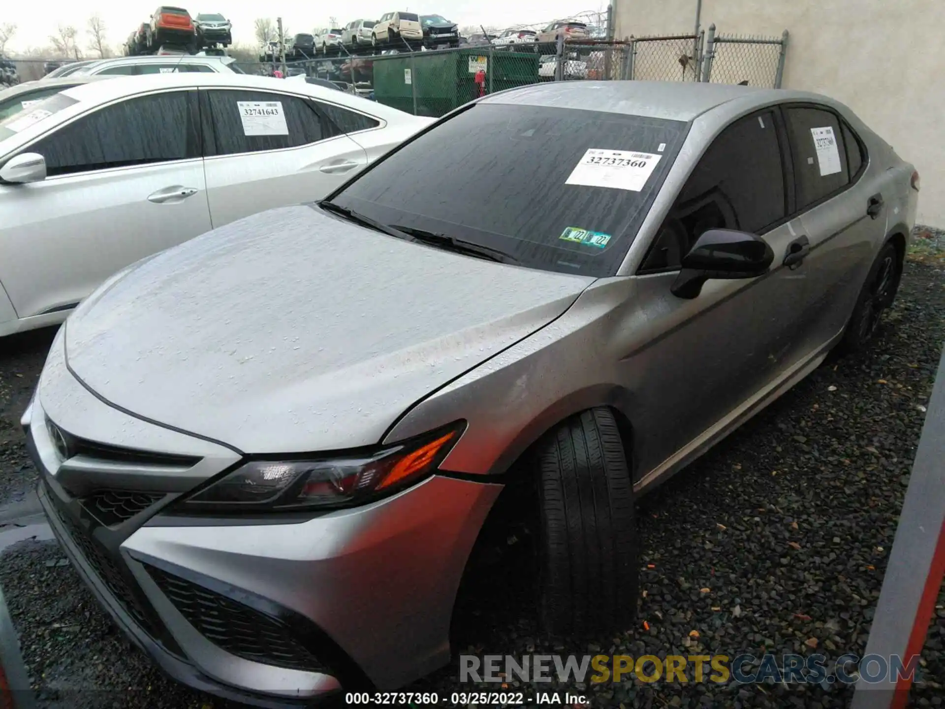 2 Photograph of a damaged car 4T1G11AK0MU460948 TOYOTA CAMRY 2021