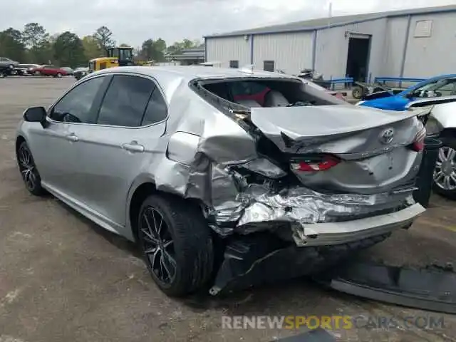 3 Photograph of a damaged car 4T1G11AK0MU462893 TOYOTA CAMRY 2021