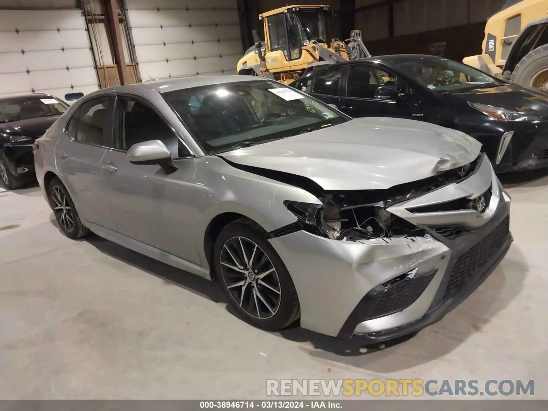 1 Photograph of a damaged car 4T1G11AK0MU464157 TOYOTA CAMRY 2021