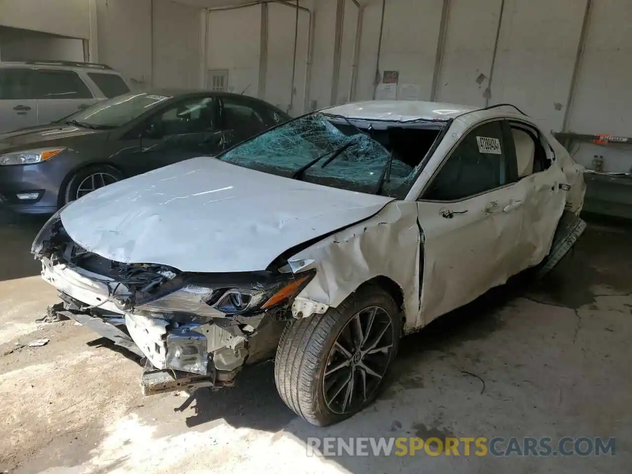 1 Photograph of a damaged car 4T1G11AK0MU466202 TOYOTA CAMRY 2021