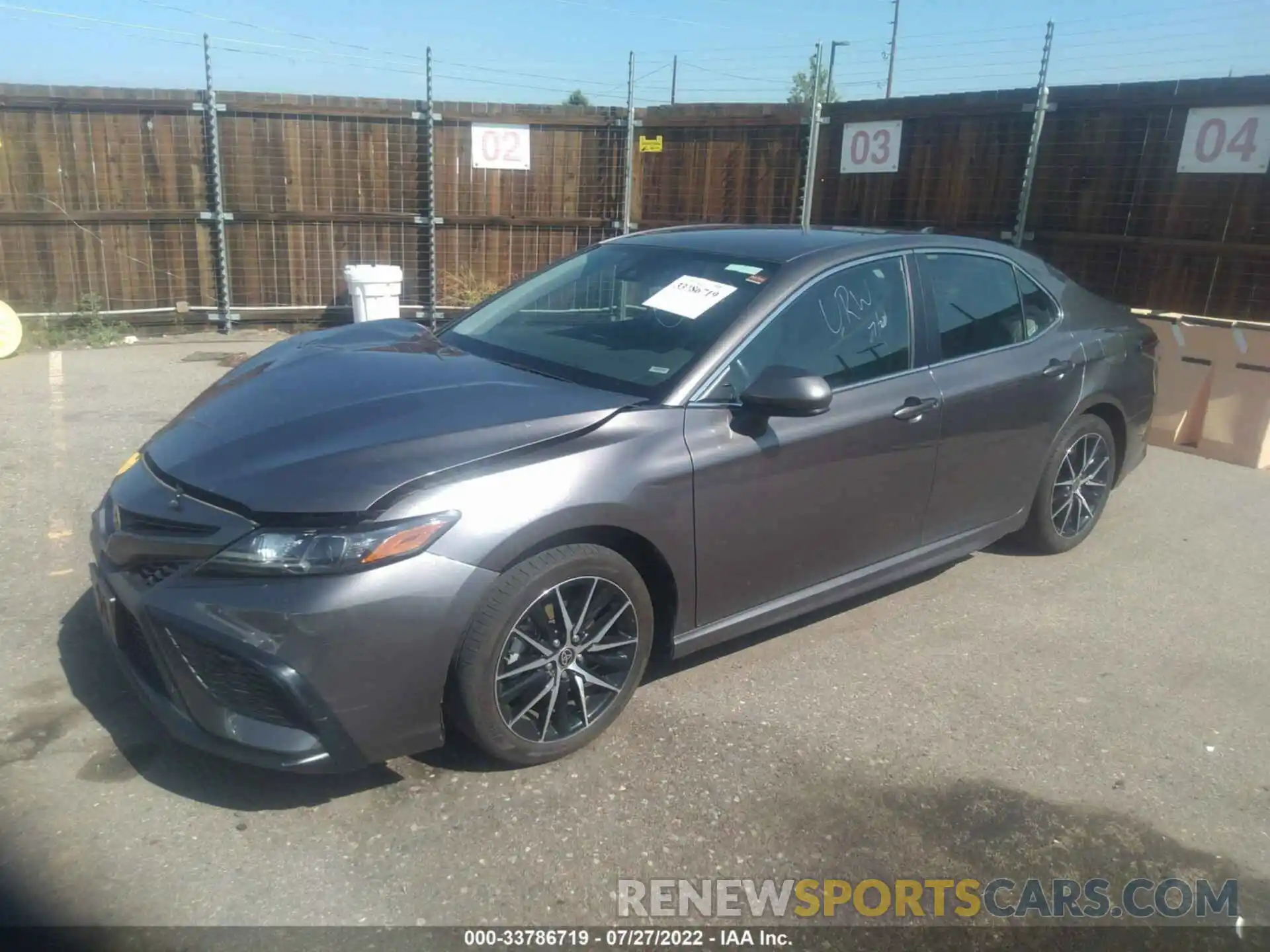 2 Photograph of a damaged car 4T1G11AK0MU468631 TOYOTA CAMRY 2021