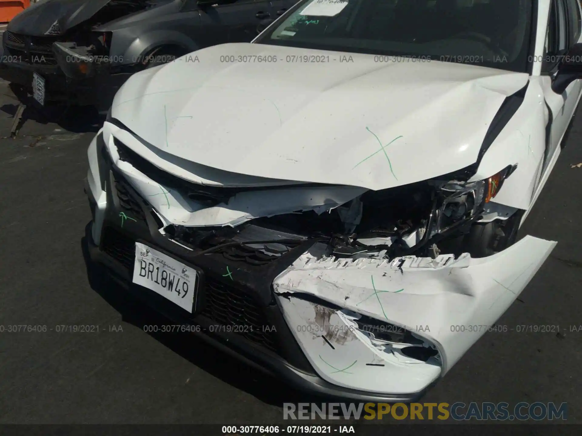 6 Photograph of a damaged car 4T1G11AK0MU468709 TOYOTA CAMRY 2021