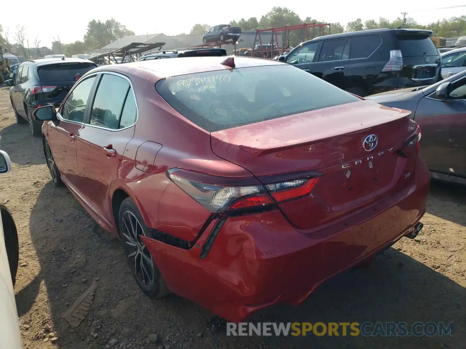 3 Photograph of a damaged car 4T1G11AK0MU471965 TOYOTA CAMRY 2021