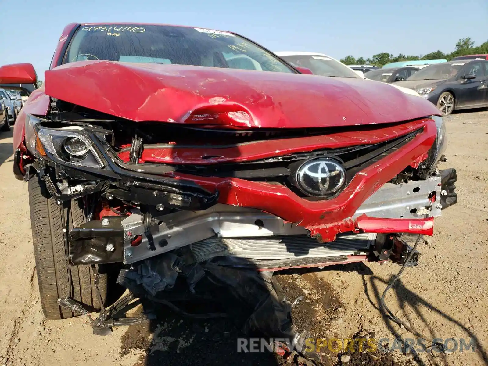 9 Photograph of a damaged car 4T1G11AK0MU471965 TOYOTA CAMRY 2021