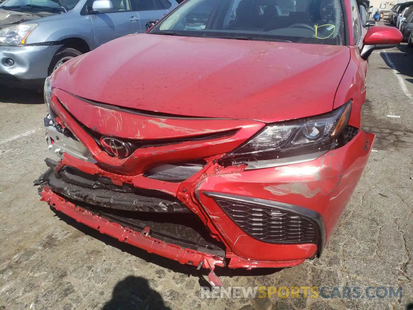 9 Photograph of a damaged car 4T1G11AK0MU472677 TOYOTA CAMRY 2021