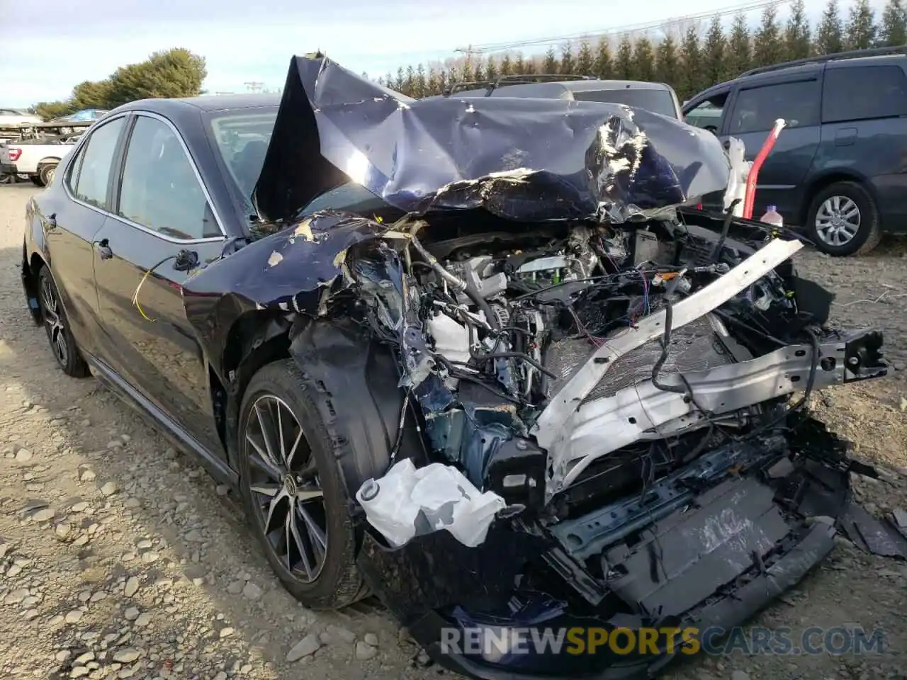 1 Photograph of a damaged car 4T1G11AK0MU474297 TOYOTA CAMRY 2021