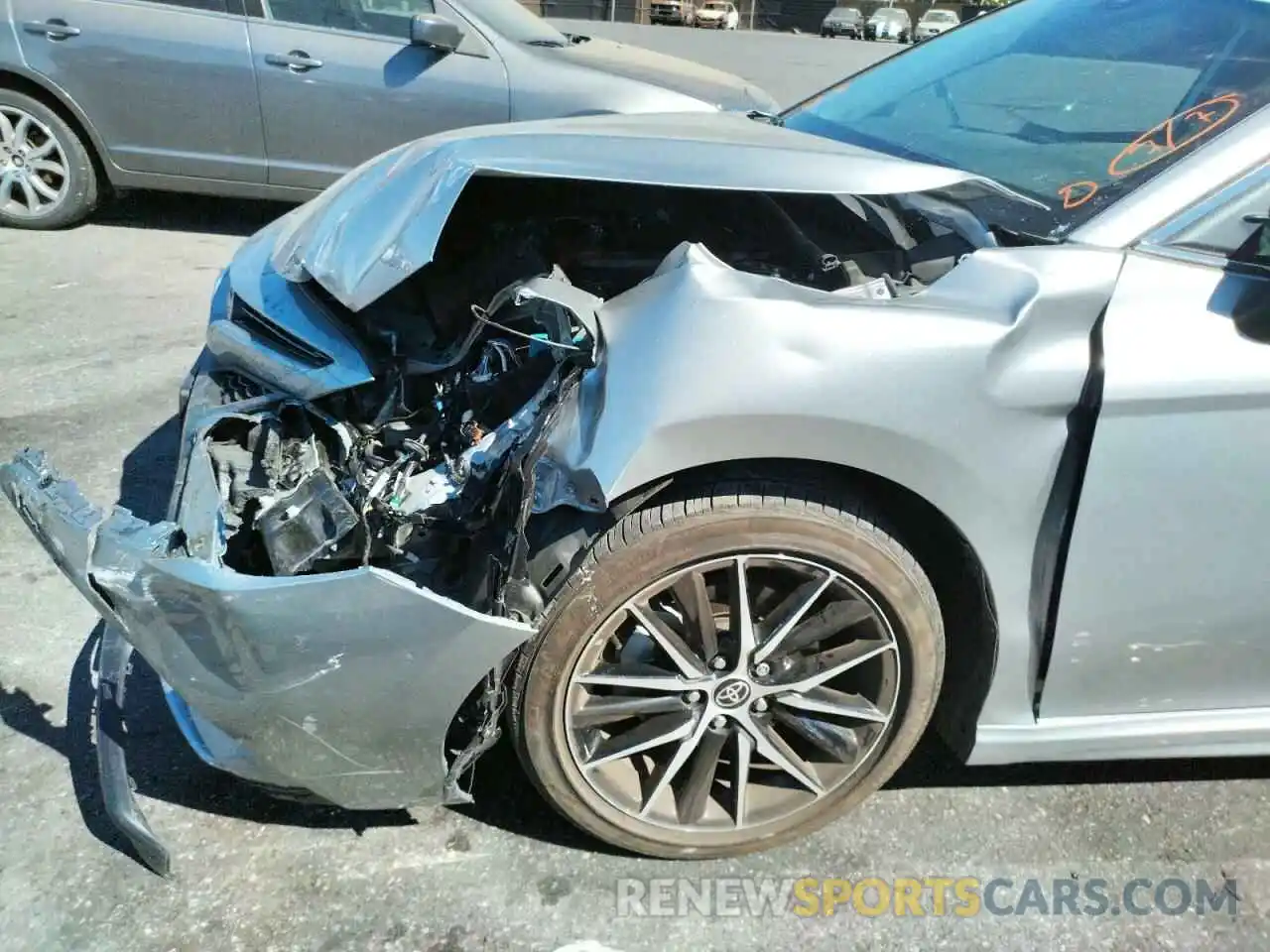 9 Photograph of a damaged car 4T1G11AK0MU483694 TOYOTA CAMRY 2021