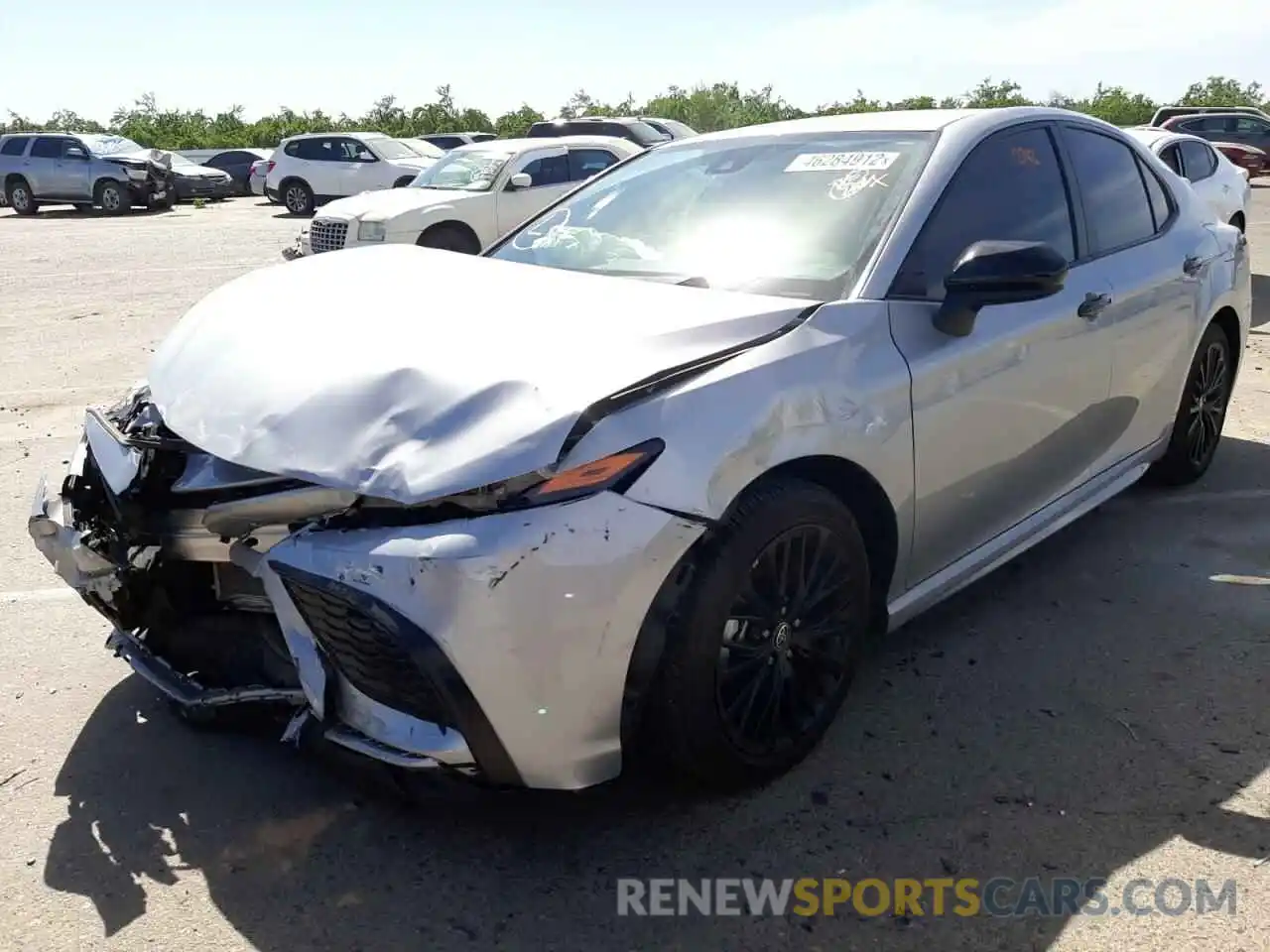 2 Photograph of a damaged car 4T1G11AK0MU487244 TOYOTA CAMRY 2021