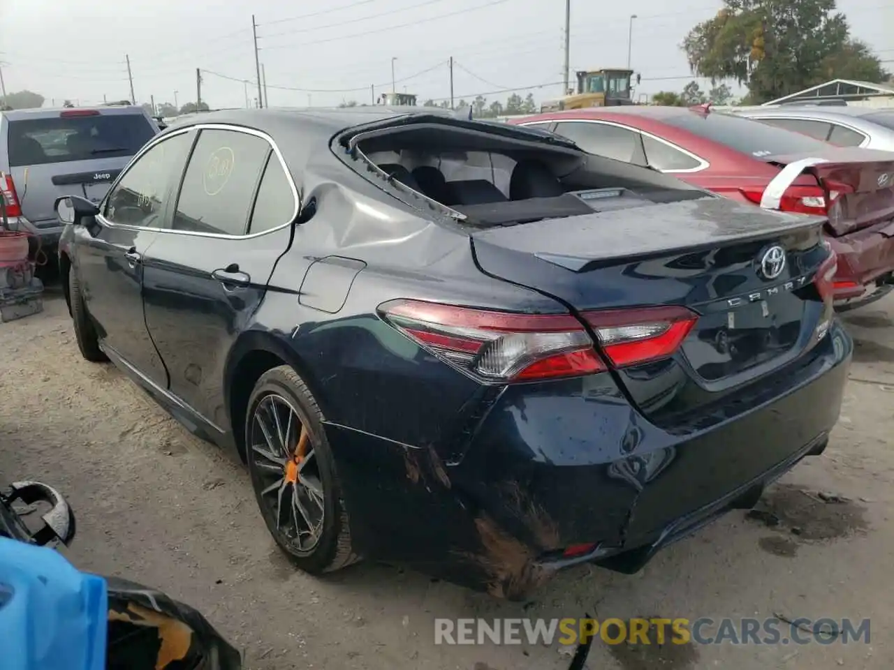 3 Photograph of a damaged car 4T1G11AK0MU491486 TOYOTA CAMRY 2021