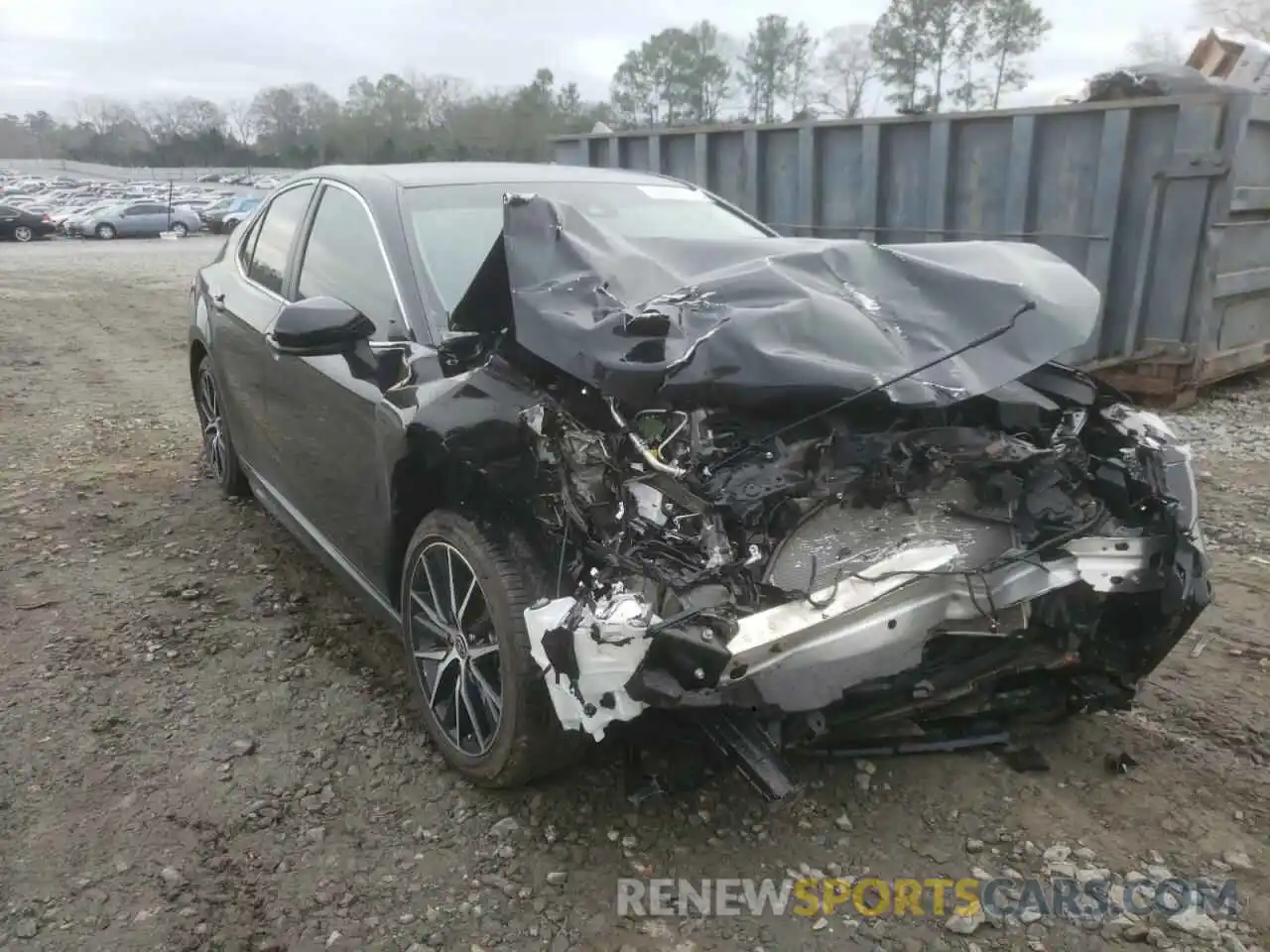 1 Photograph of a damaged car 4T1G11AK0MU493402 TOYOTA CAMRY 2021