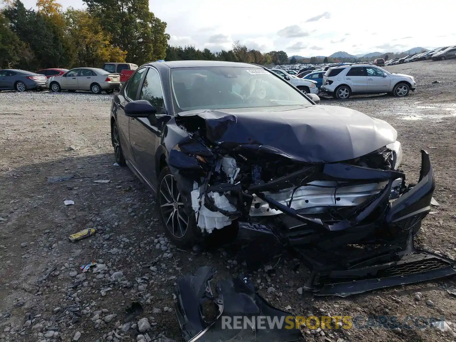 1 Photograph of a damaged car 4T1G11AK0MU494372 TOYOTA CAMRY 2021