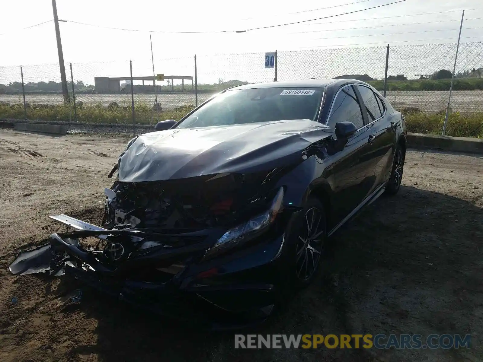 2 Photograph of a damaged car 4T1G11AK0MU516211 TOYOTA CAMRY 2021