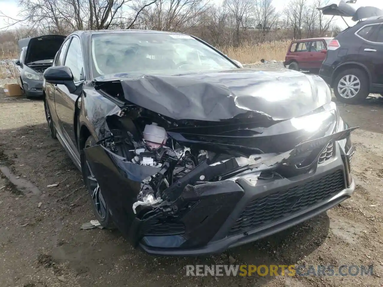 1 Photograph of a damaged car 4T1G11AK0MU516984 TOYOTA CAMRY 2021