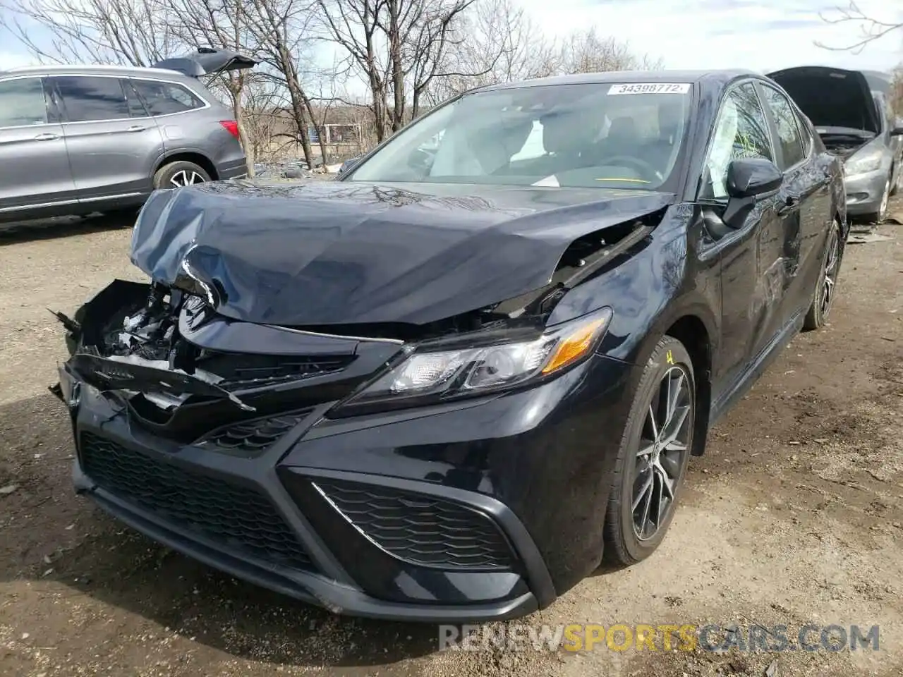 2 Photograph of a damaged car 4T1G11AK0MU516984 TOYOTA CAMRY 2021