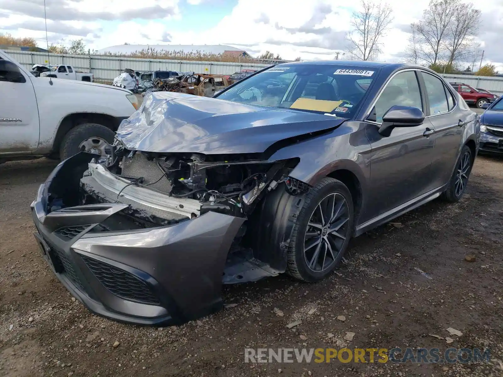 2 Photograph of a damaged car 4T1G11AK0MU518900 TOYOTA CAMRY 2021