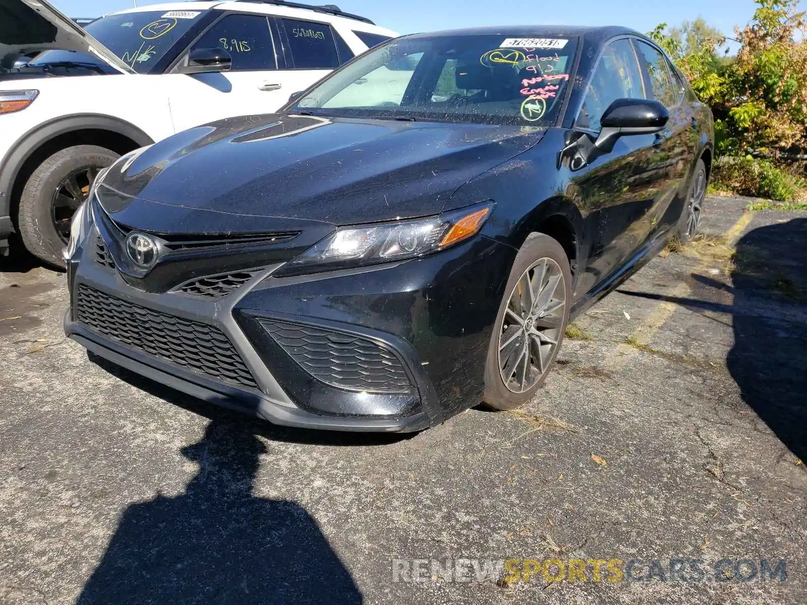 2 Photograph of a damaged car 4T1G11AK0MU519819 TOYOTA CAMRY 2021