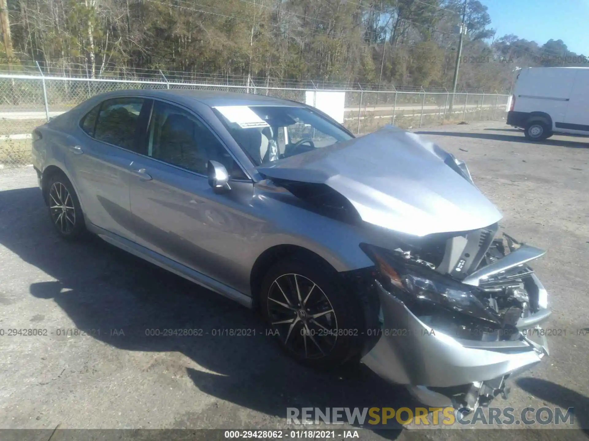 1 Photograph of a damaged car 4T1G11AK0MU521229 TOYOTA CAMRY 2021