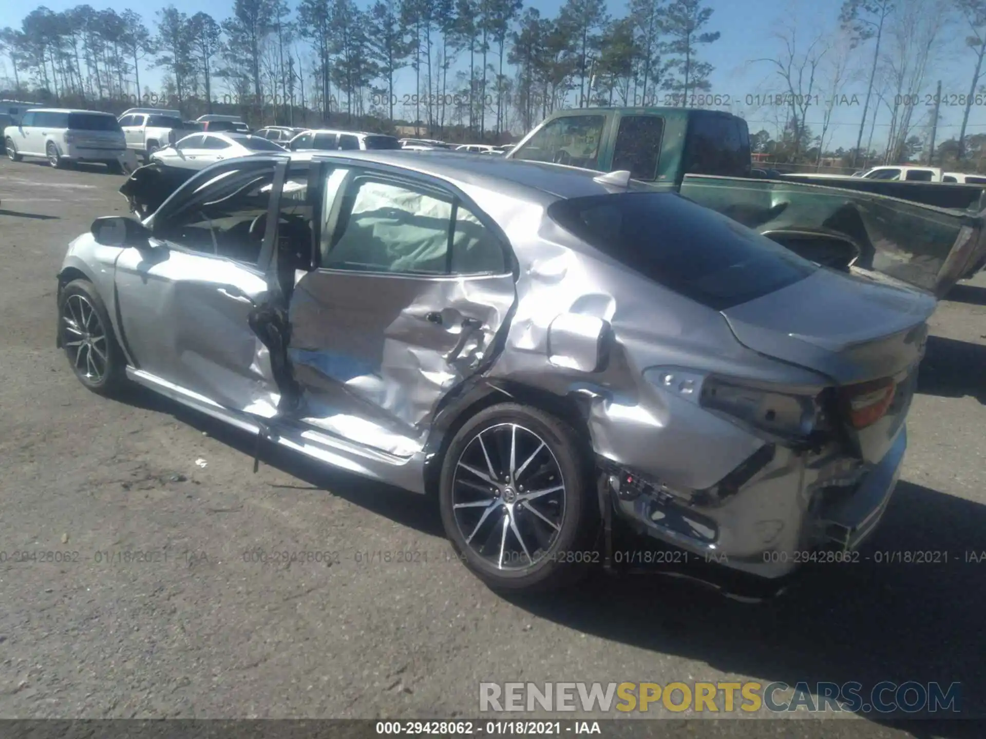 3 Photograph of a damaged car 4T1G11AK0MU521229 TOYOTA CAMRY 2021