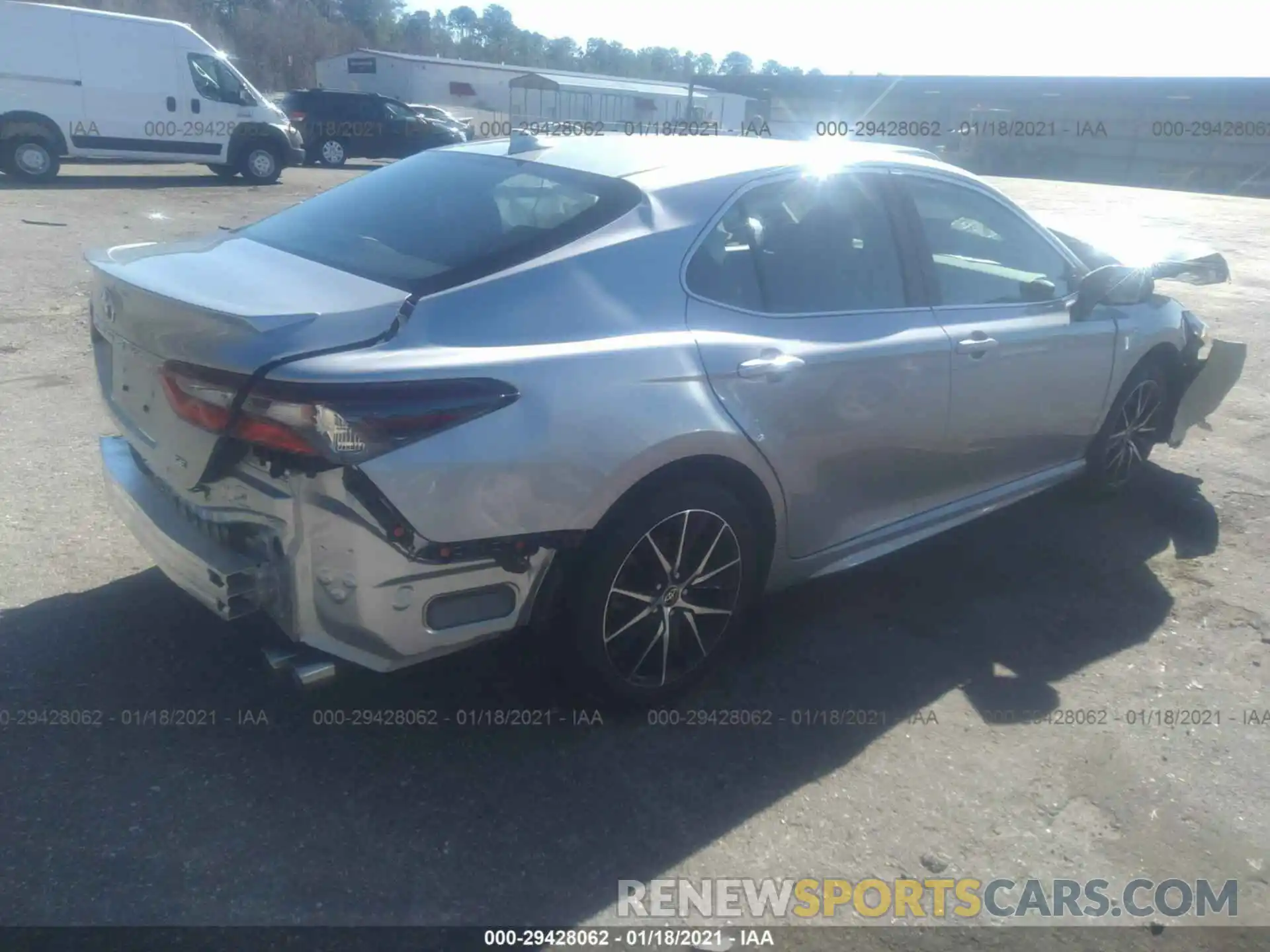 4 Photograph of a damaged car 4T1G11AK0MU521229 TOYOTA CAMRY 2021