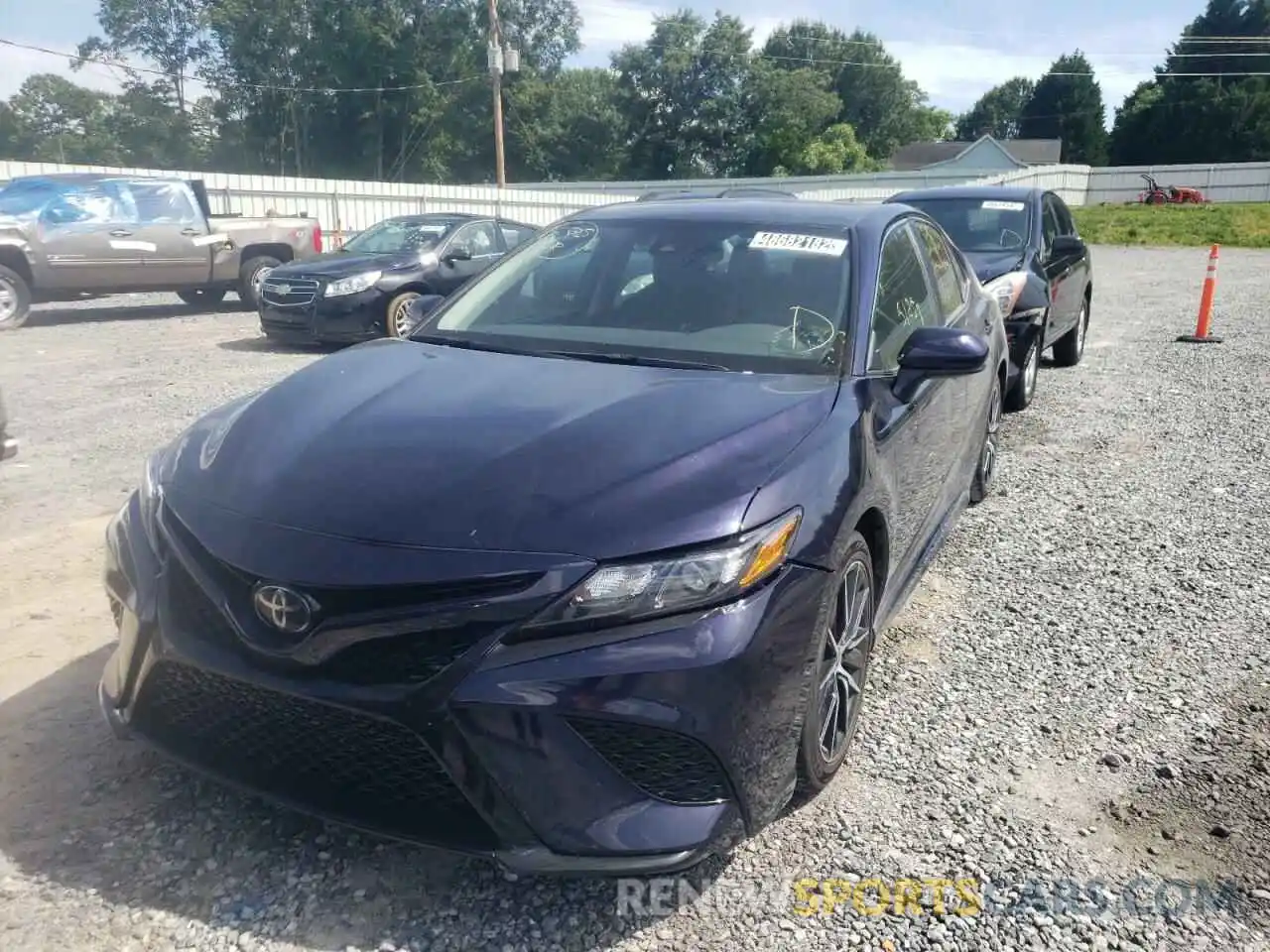 2 Photograph of a damaged car 4T1G11AK0MU522011 TOYOTA CAMRY 2021