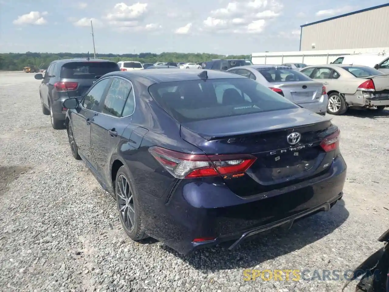 3 Photograph of a damaged car 4T1G11AK0MU522011 TOYOTA CAMRY 2021