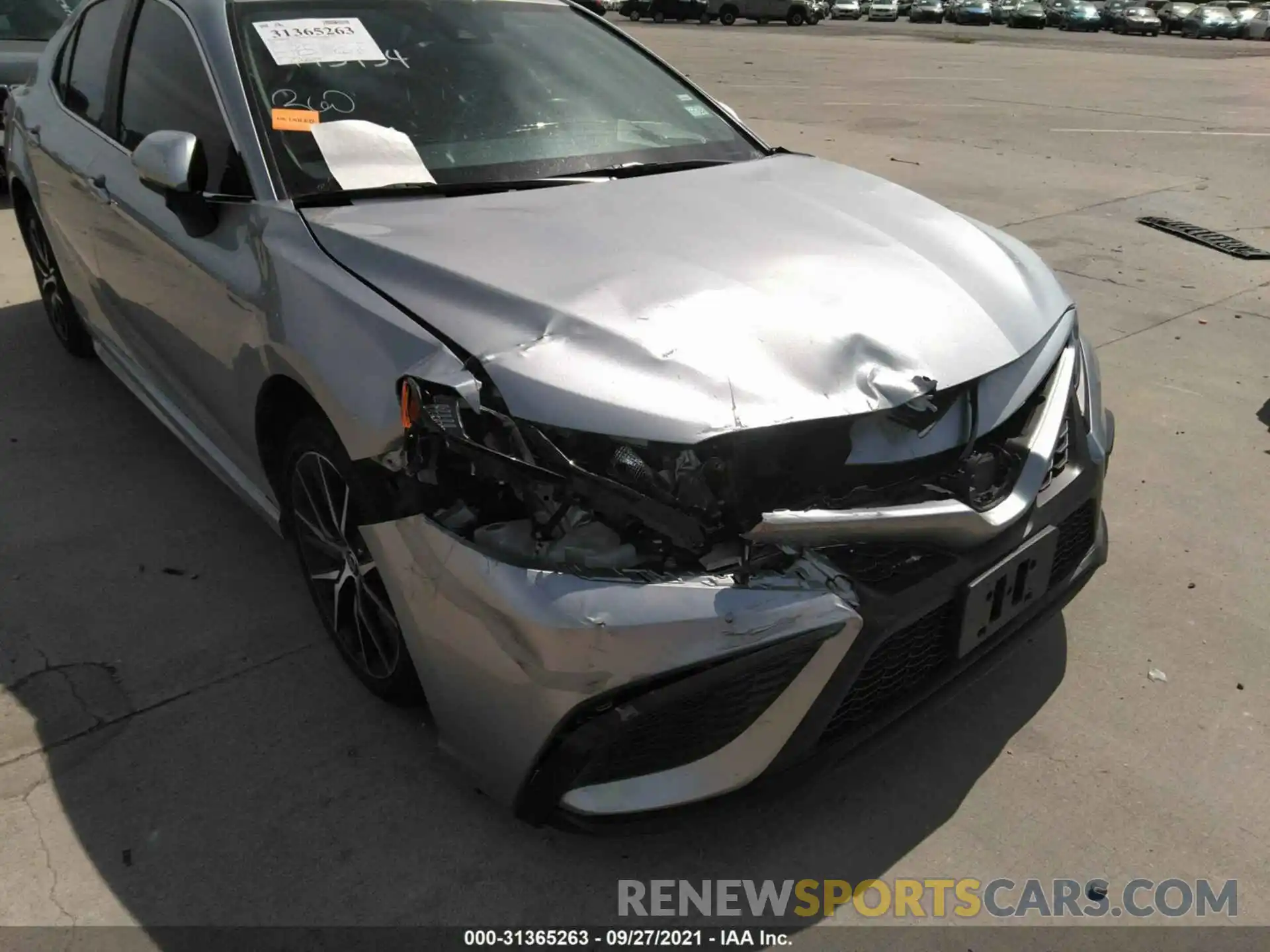 6 Photograph of a damaged car 4T1G11AK0MU522039 TOYOTA CAMRY 2021