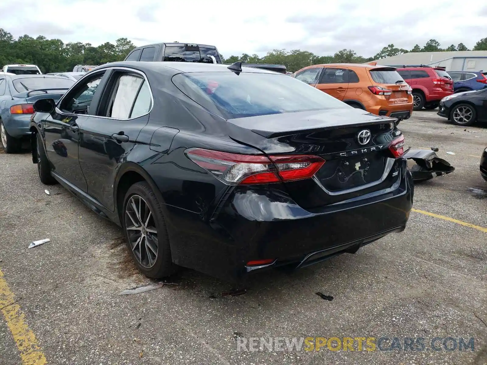 3 Photograph of a damaged car 4T1G11AK0MU525619 TOYOTA CAMRY 2021