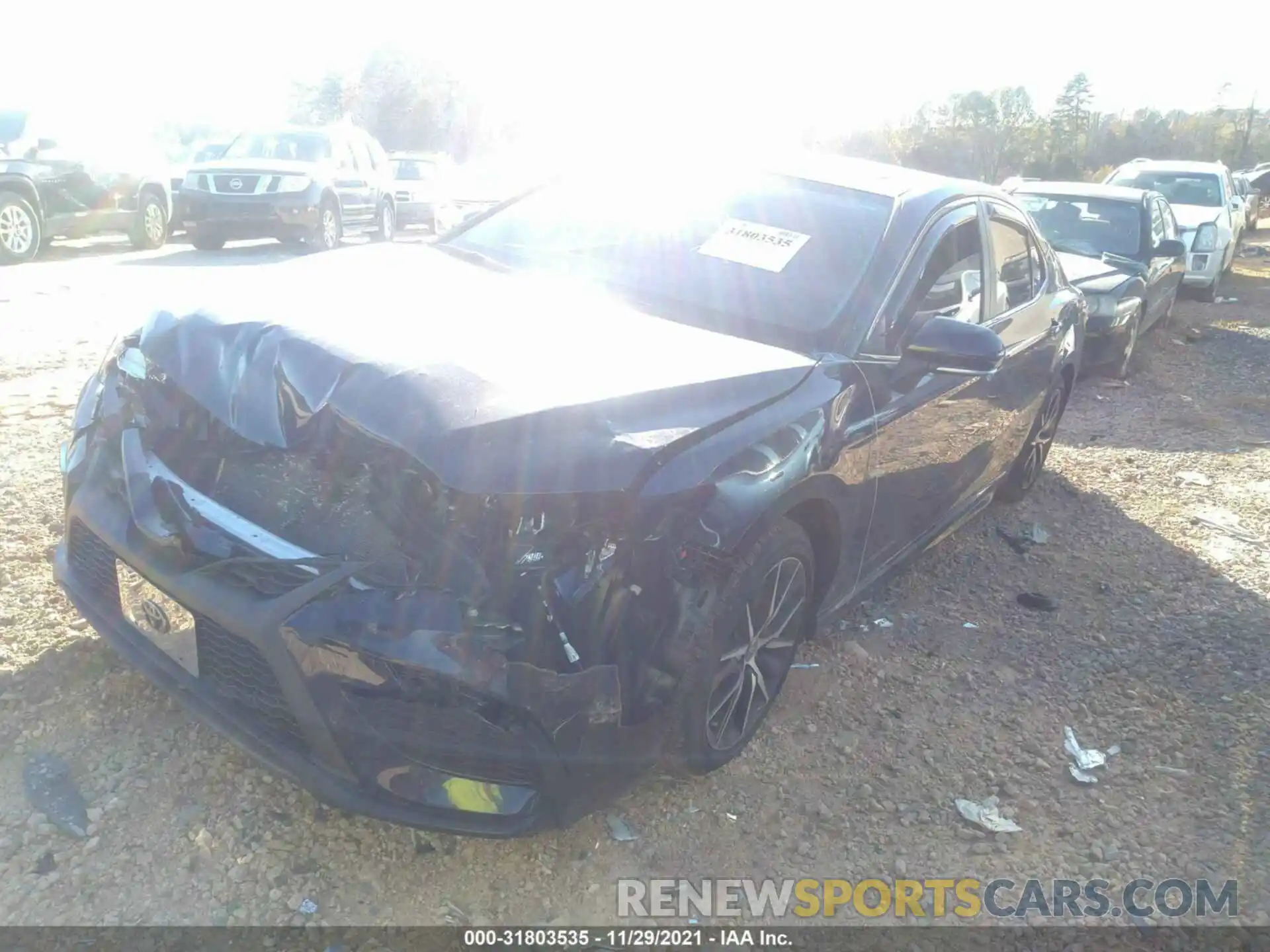 2 Photograph of a damaged car 4T1G11AK0MU526964 TOYOTA CAMRY 2021