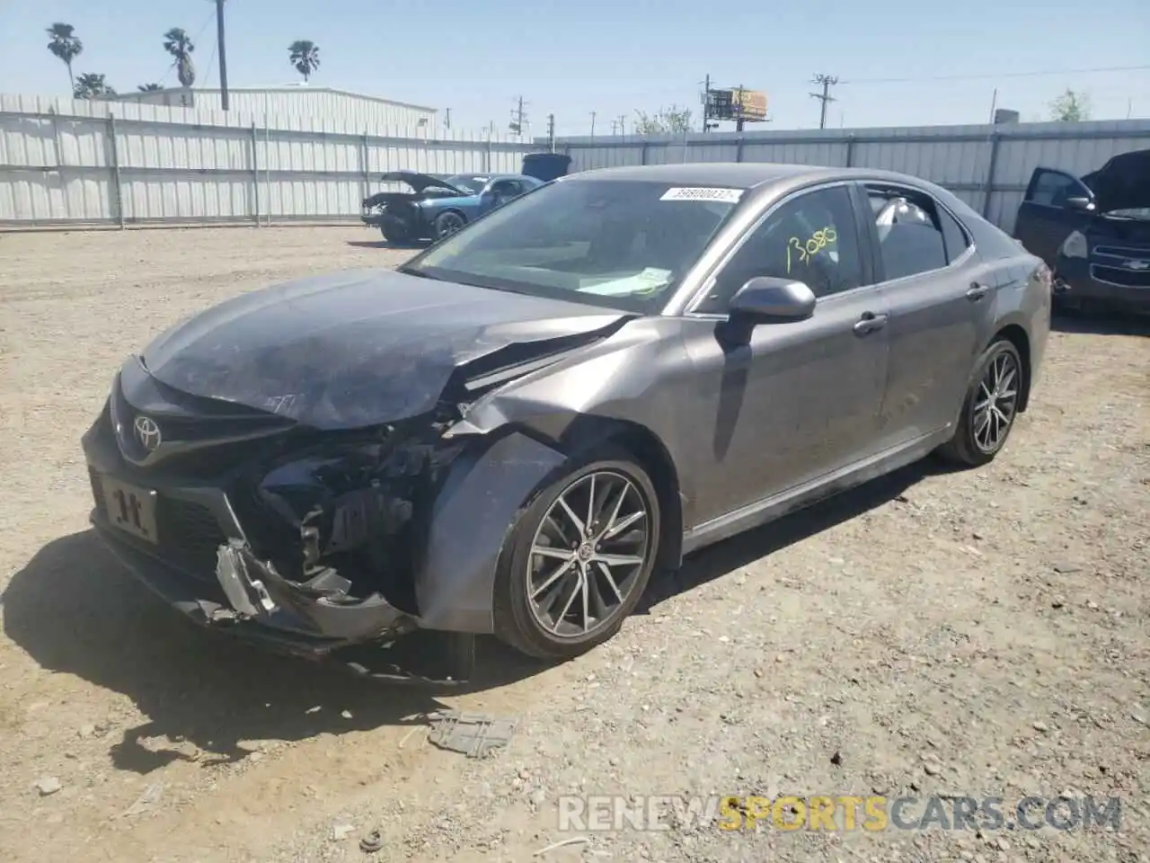 2 Photograph of a damaged car 4T1G11AK0MU527421 TOYOTA CAMRY 2021