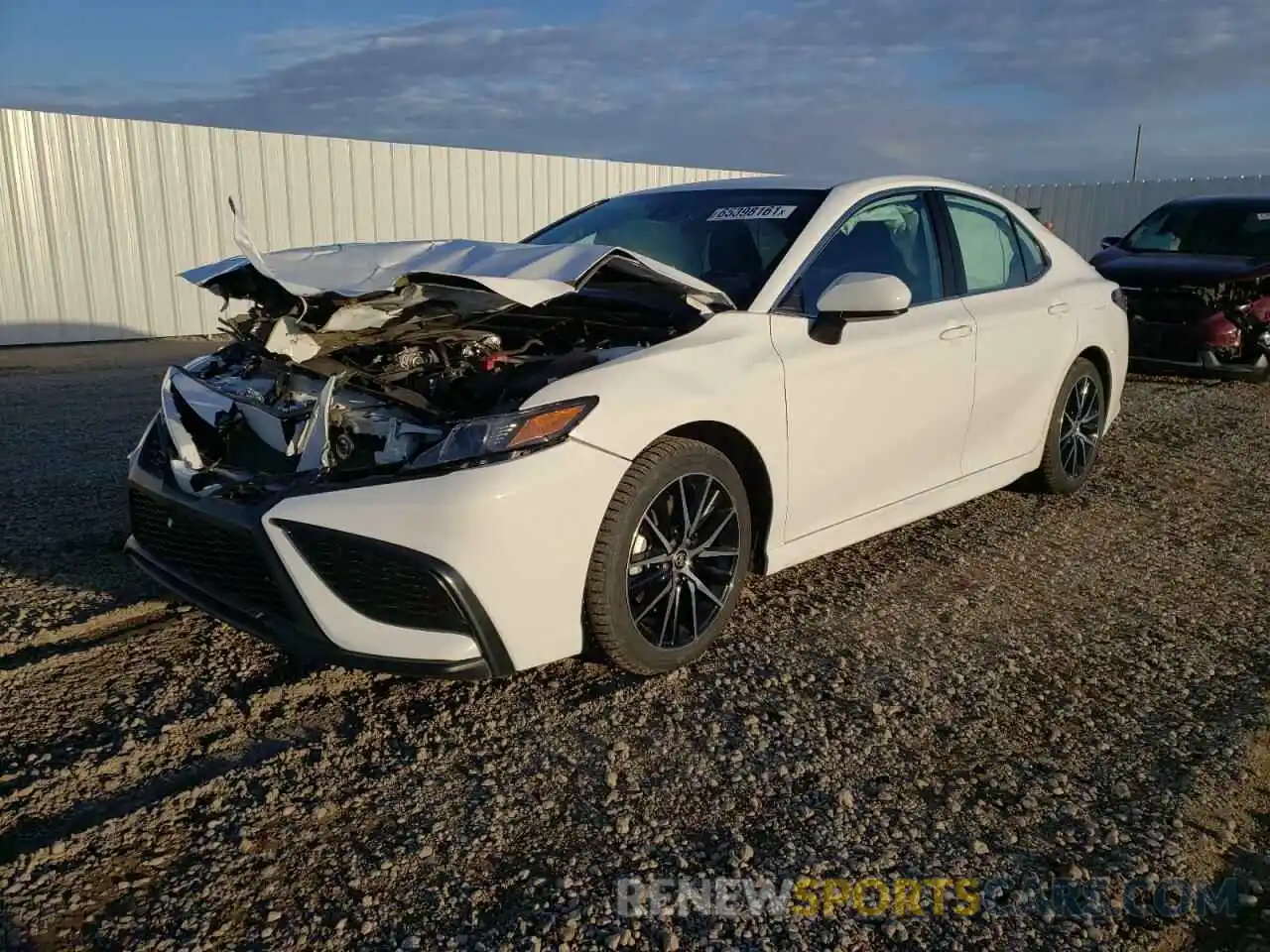 2 Photograph of a damaged car 4T1G11AK0MU541741 TOYOTA CAMRY 2021