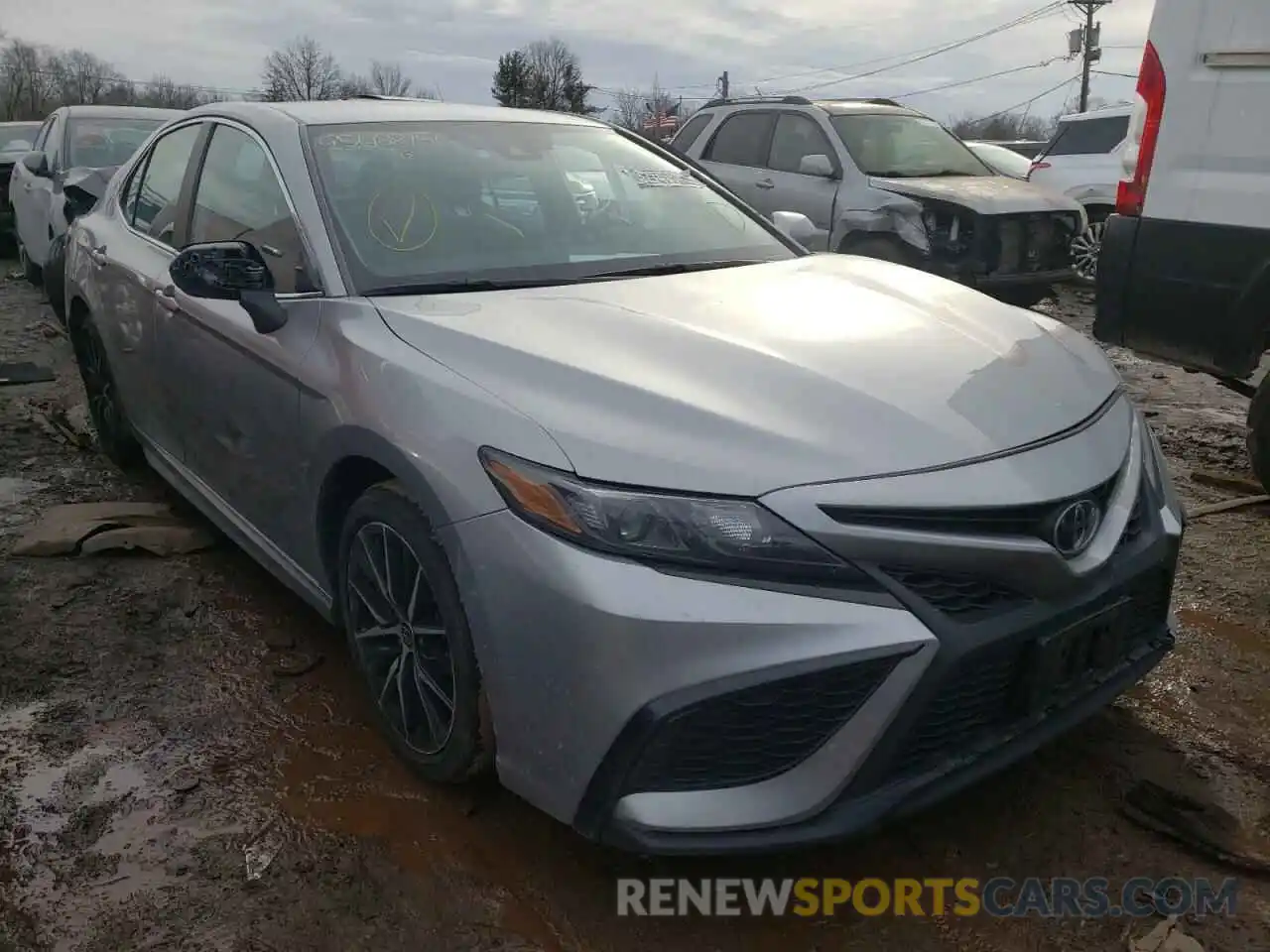 1 Photograph of a damaged car 4T1G11AK0MU546129 TOYOTA CAMRY 2021