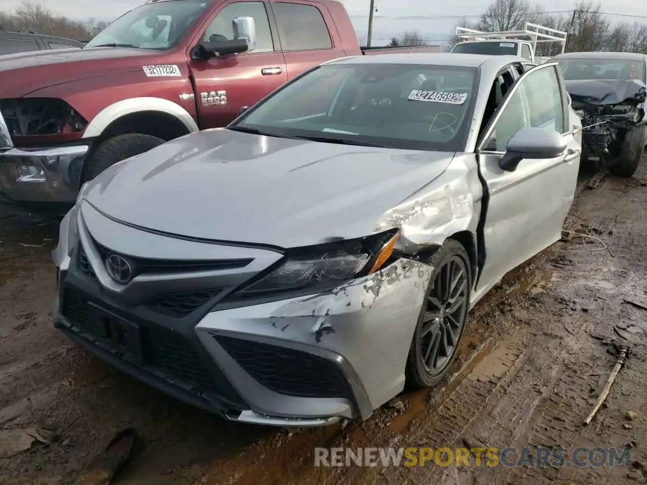 9 Photograph of a damaged car 4T1G11AK0MU546129 TOYOTA CAMRY 2021