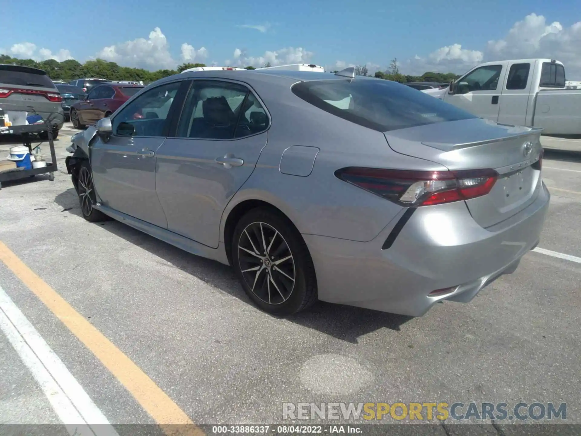 3 Photograph of a damaged car 4T1G11AK0MU549306 TOYOTA CAMRY 2021