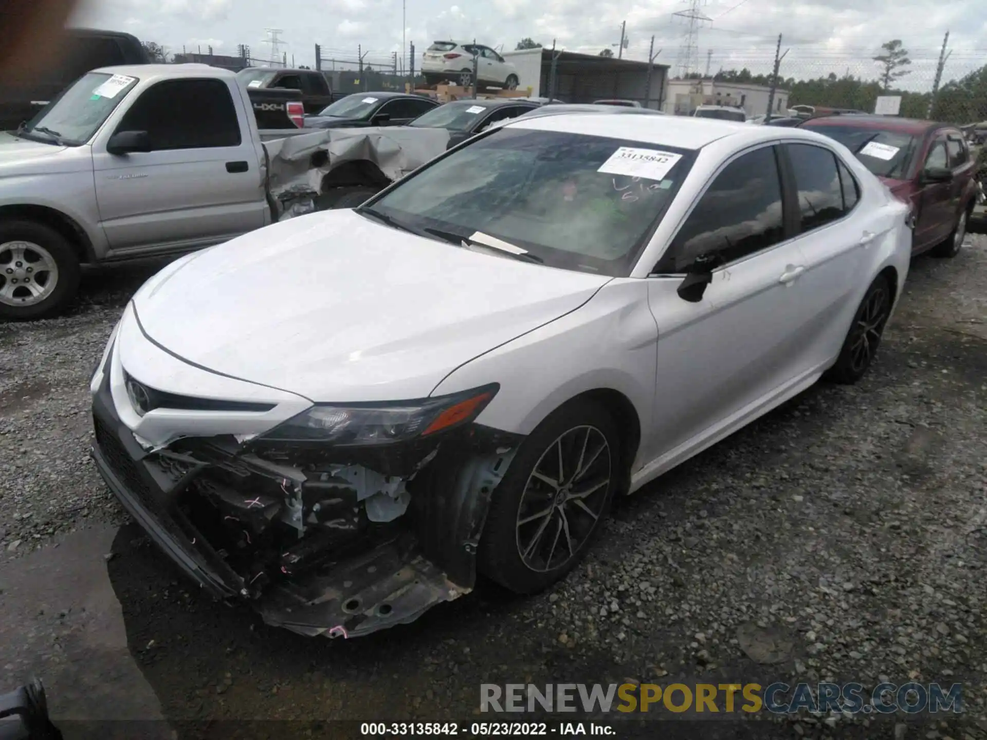 2 Photograph of a damaged car 4T1G11AK0MU549810 TOYOTA CAMRY 2021