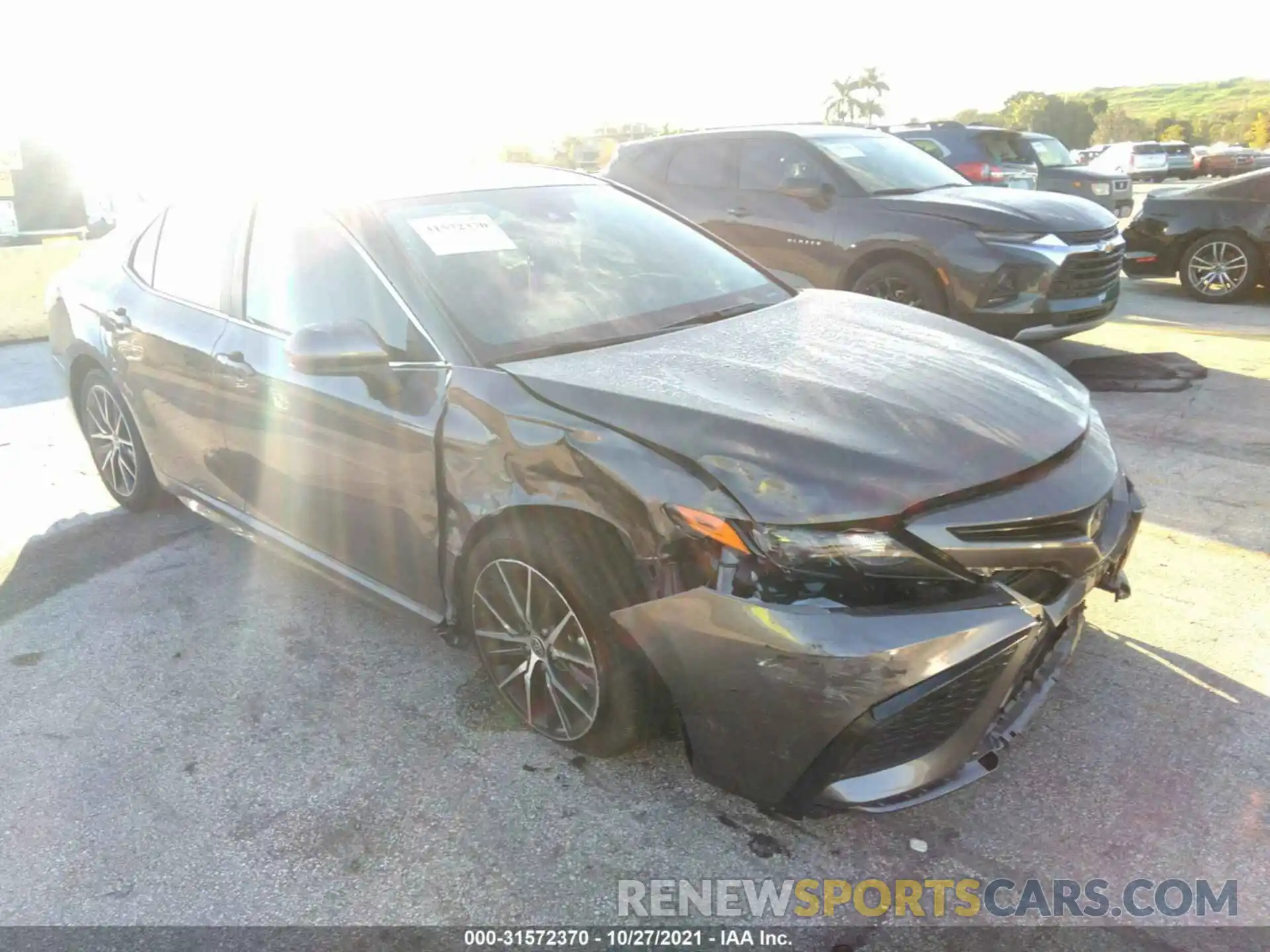 1 Photograph of a damaged car 4T1G11AK0MU550858 TOYOTA CAMRY 2021