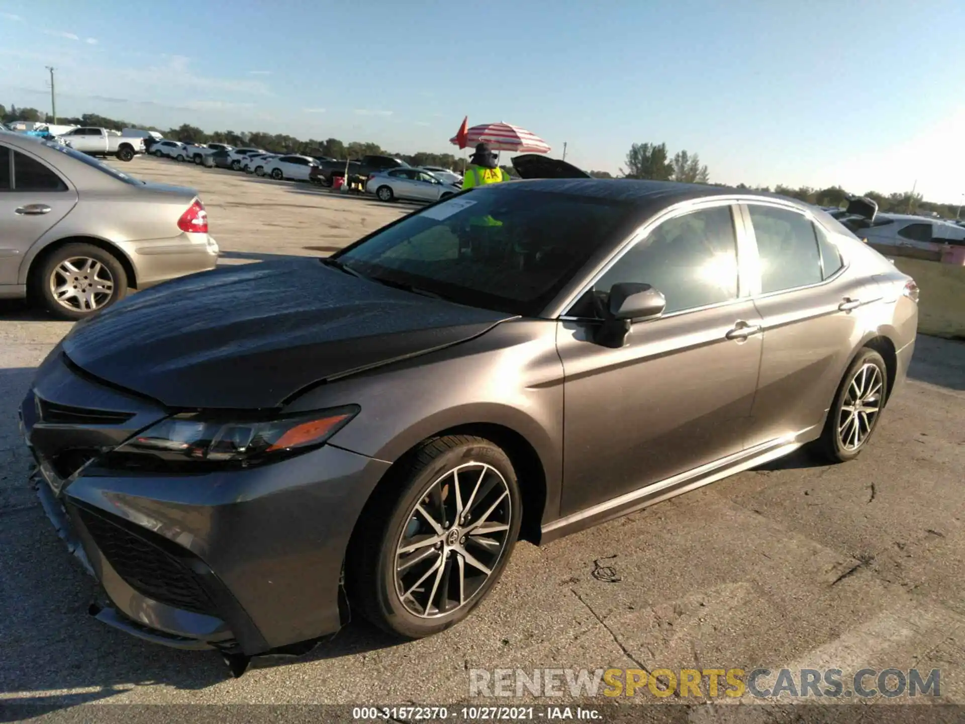 2 Photograph of a damaged car 4T1G11AK0MU550858 TOYOTA CAMRY 2021