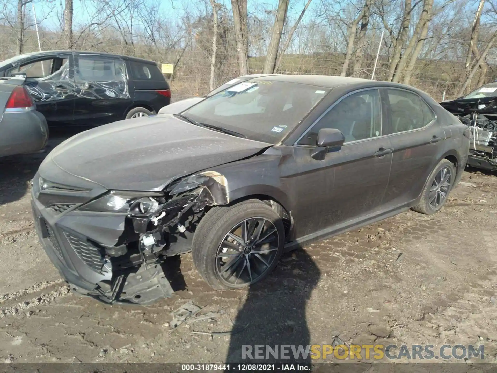 2 Photograph of a damaged car 4T1G11AK0MU552903 TOYOTA CAMRY 2021