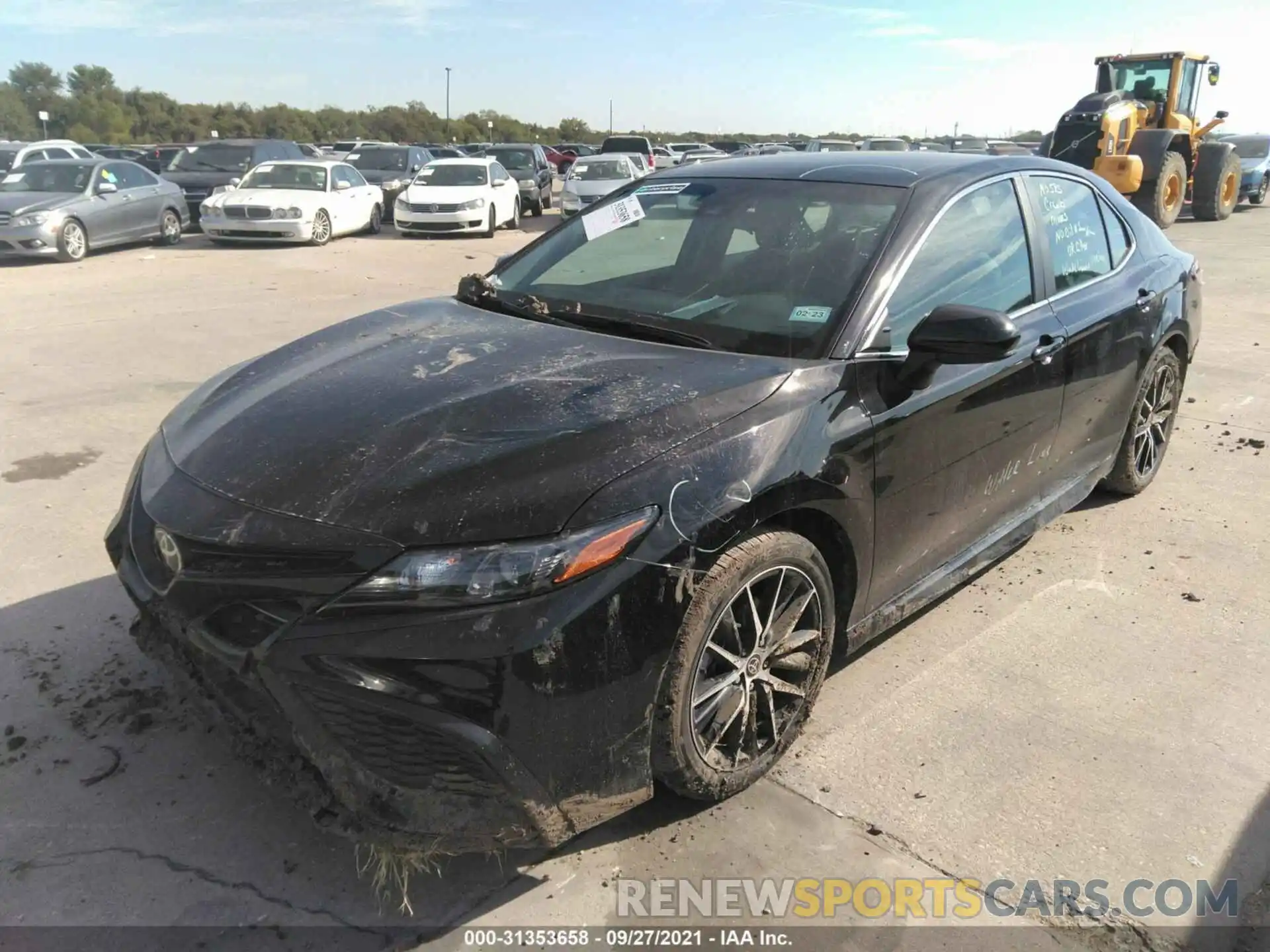 2 Photograph of a damaged car 4T1G11AK0MU558572 TOYOTA CAMRY 2021