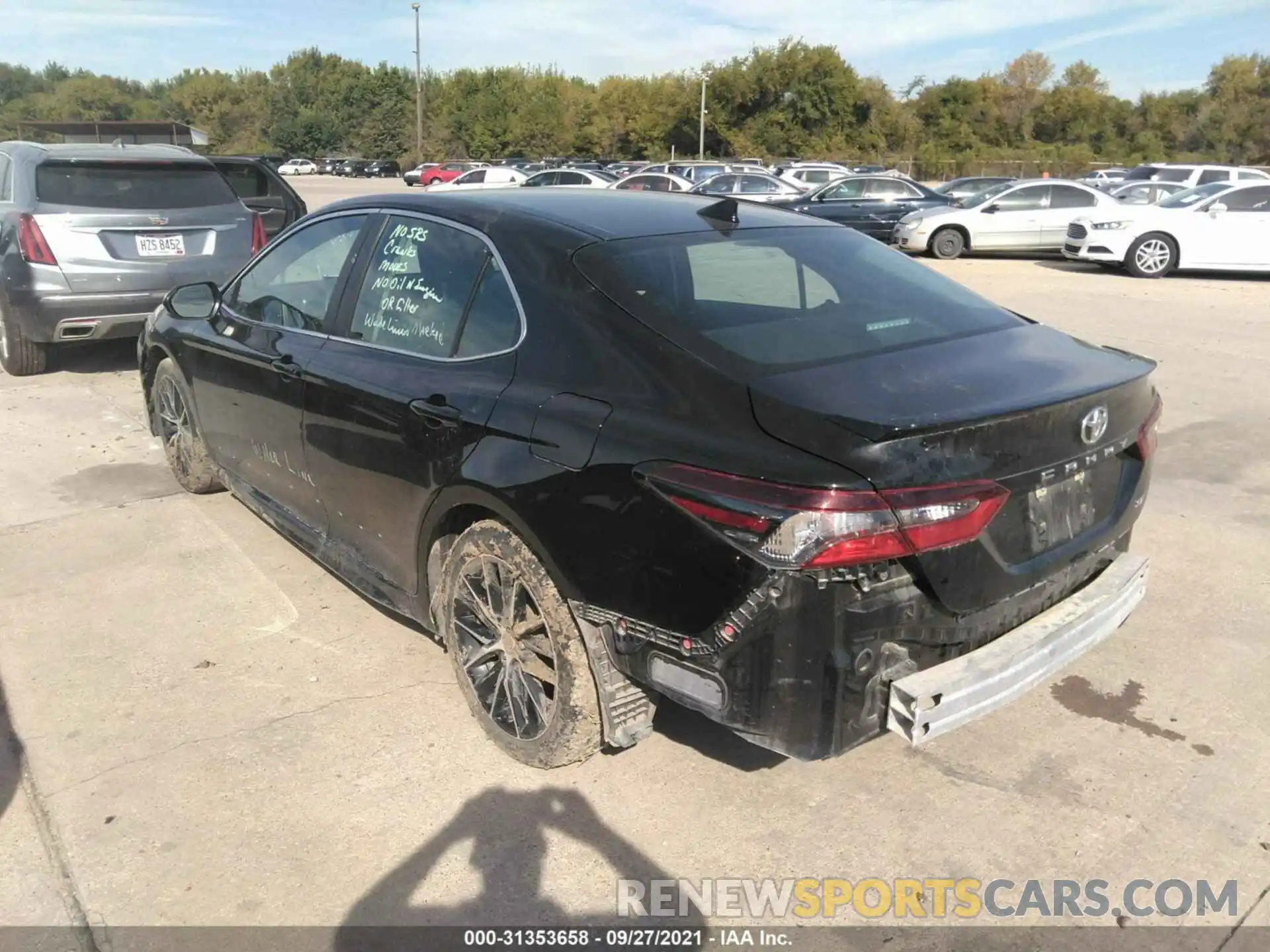 3 Photograph of a damaged car 4T1G11AK0MU558572 TOYOTA CAMRY 2021