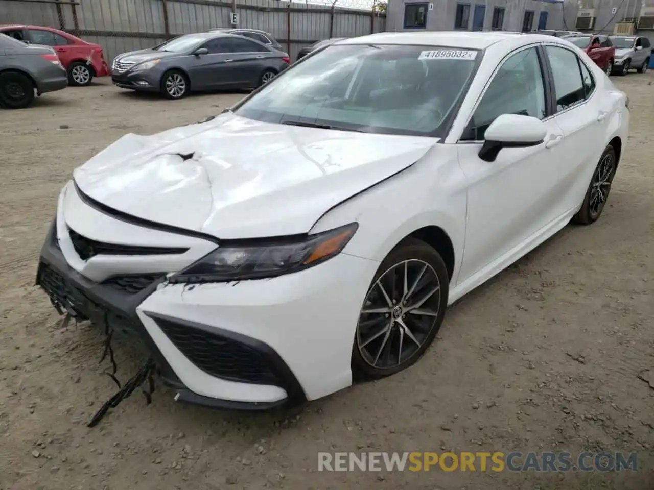 2 Photograph of a damaged car 4T1G11AK0MU562637 TOYOTA CAMRY 2021