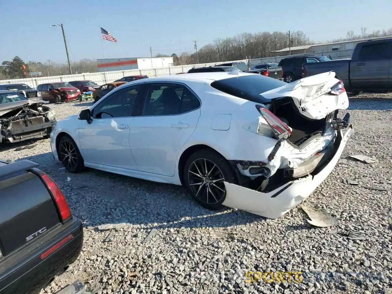 2 Photograph of a damaged car 4T1G11AK0MU567563 TOYOTA CAMRY 2021