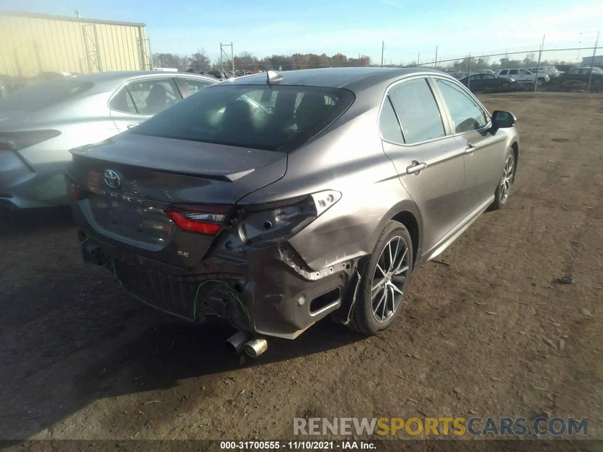 4 Photograph of a damaged car 4T1G11AK0MU577719 TOYOTA CAMRY 2021