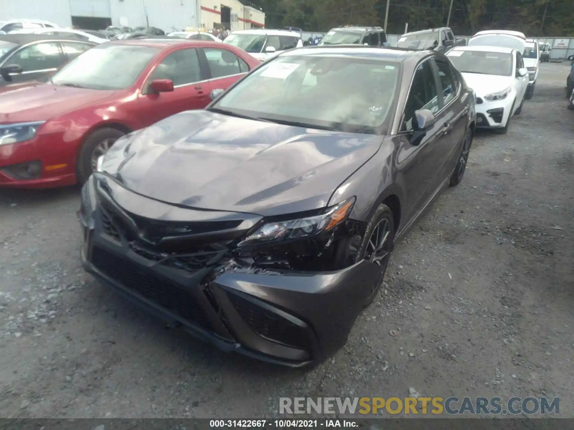 2 Photograph of a damaged car 4T1G11AK0MU591748 TOYOTA CAMRY 2021