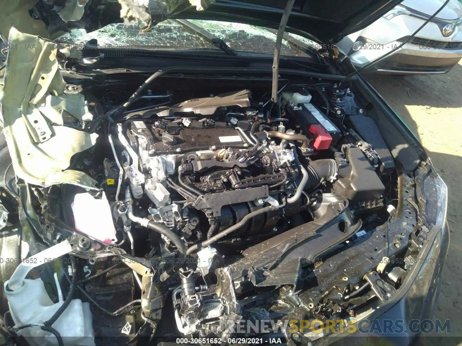 10 Фотография поврежденного автомобиля 4T1G11AK0MU592592 TOYOTA CAMRY 2021