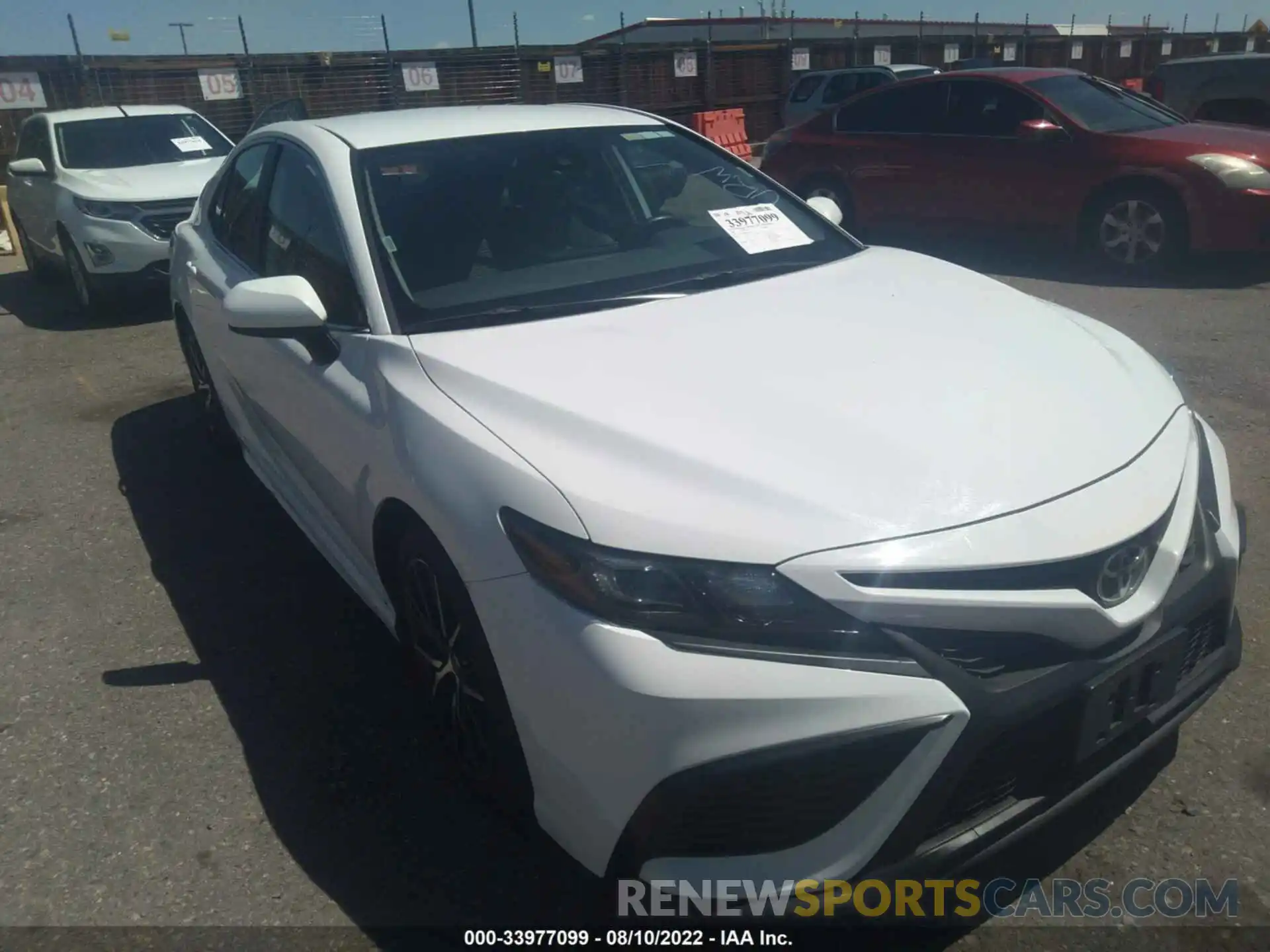 1 Photograph of a damaged car 4T1G11AK0MU593242 TOYOTA CAMRY 2021