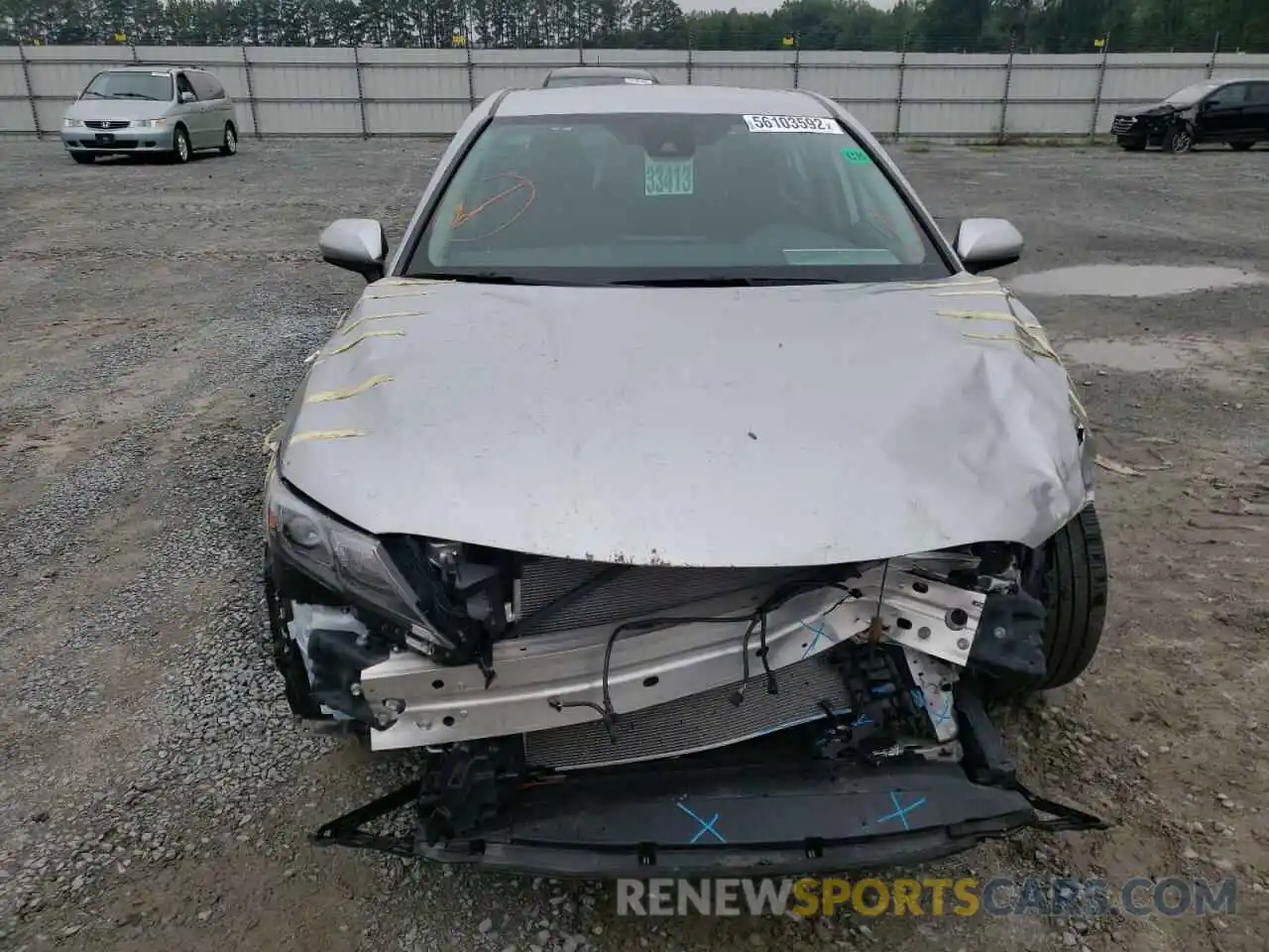 9 Photograph of a damaged car 4T1G11AK0MU596349 TOYOTA CAMRY 2021