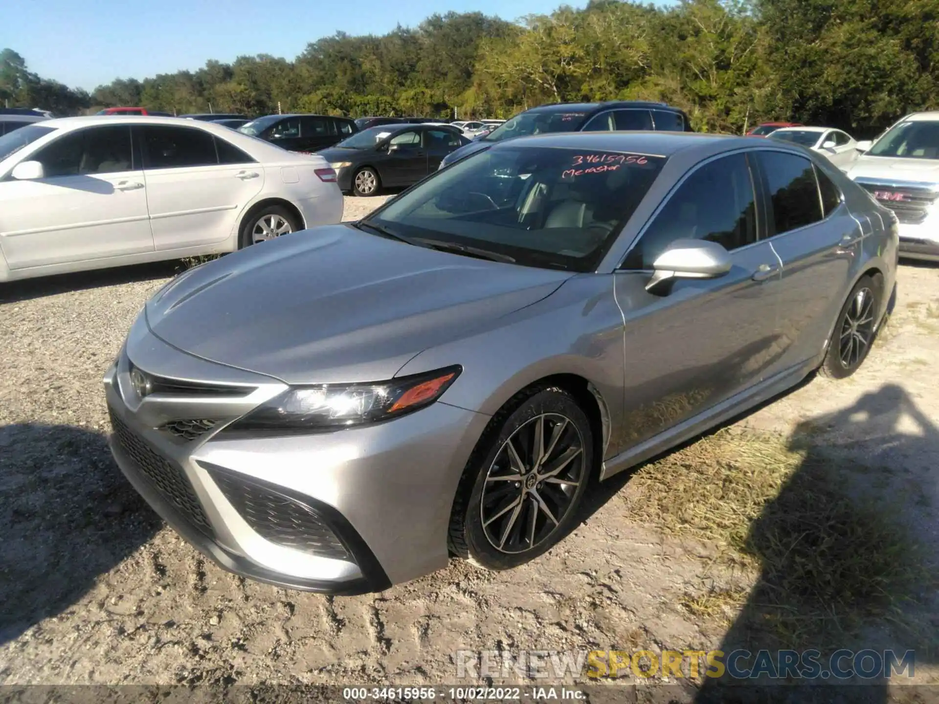 2 Photograph of a damaged car 4T1G11AK0MU596710 TOYOTA CAMRY 2021