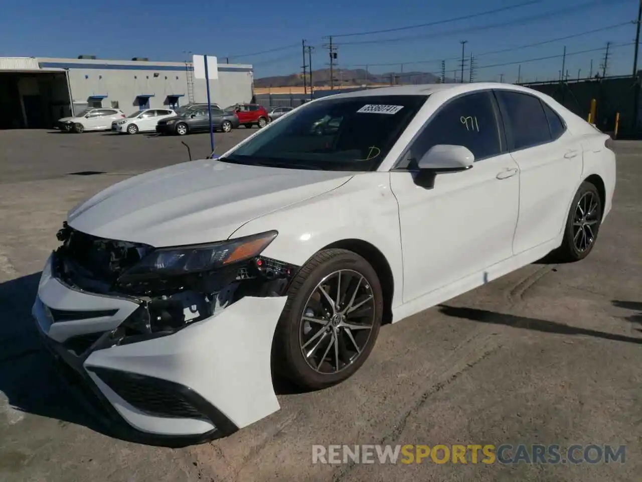 2 Photograph of a damaged car 4T1G11AK0MU611822 TOYOTA CAMRY 2021